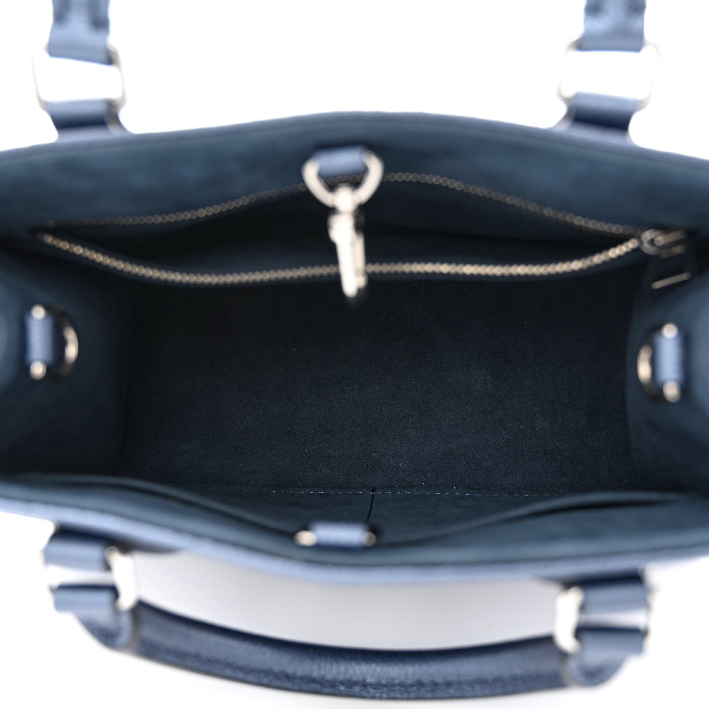 Metallic Empreinte Monogram Giant Onthego PM Navy Nacre