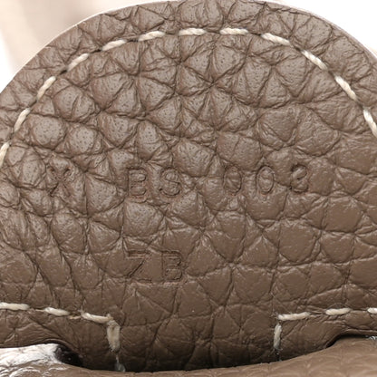 Hermes Taurillon Clemence Evelyne III GM Etoupe 7 of 12