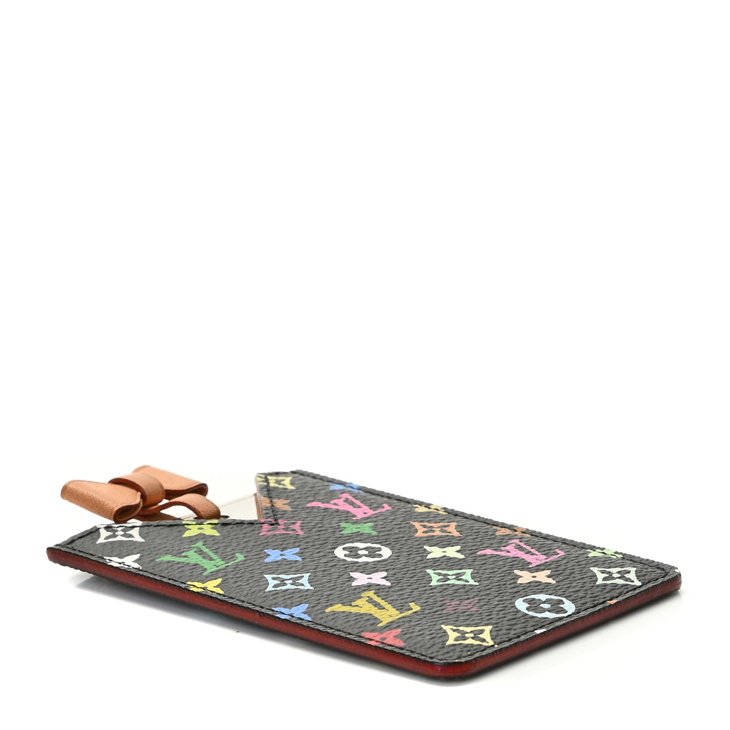 Monogram Multicolor Mirror and Case Pouch Black