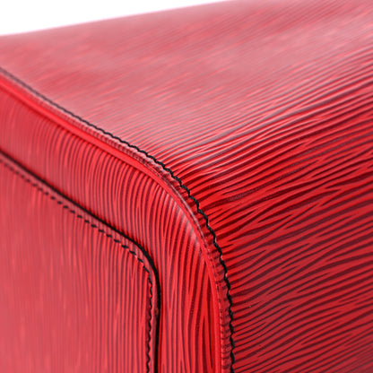 Louis Vuitton Epi Speedy 40 Castillan Red 7 of 14