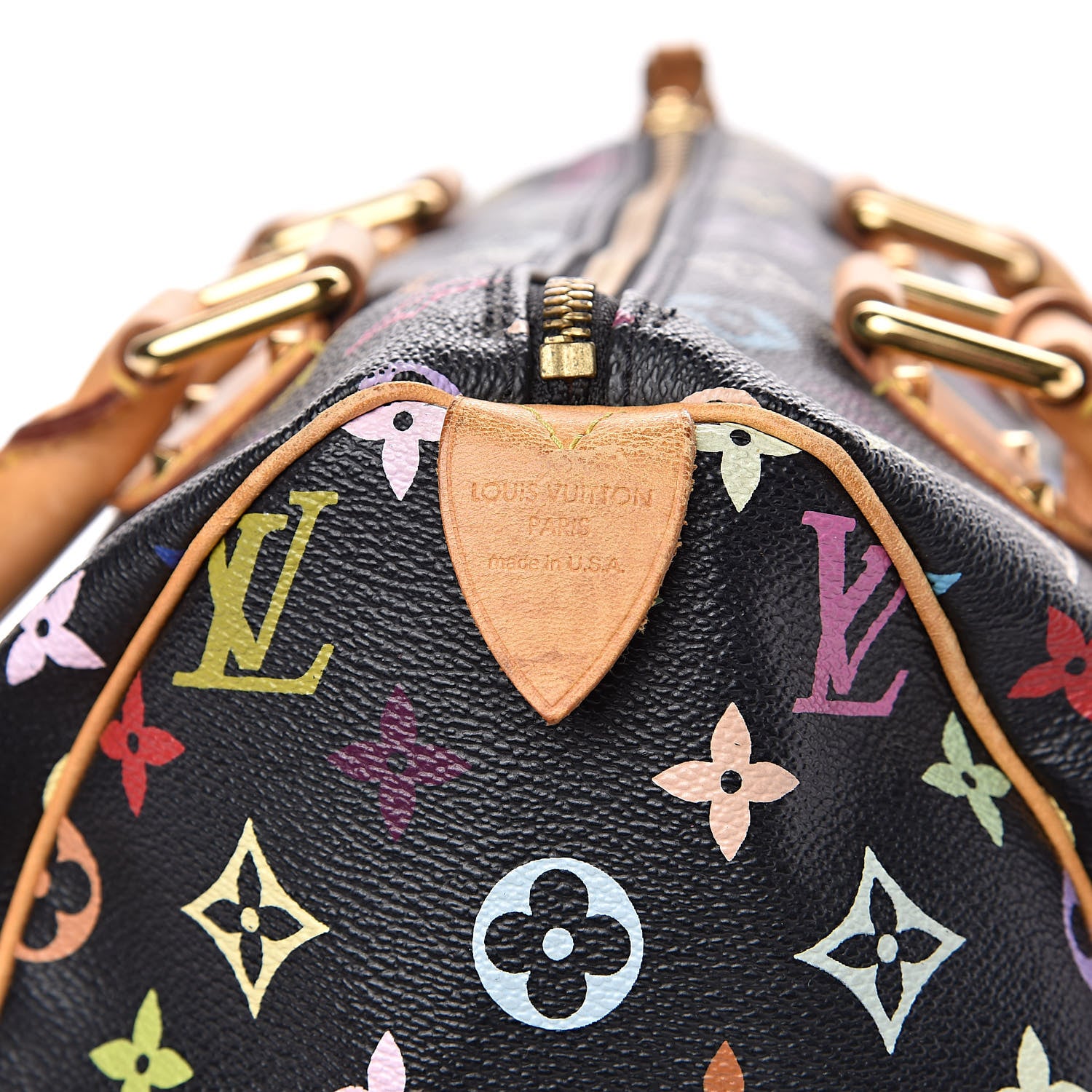 Louis Vuitton Monogram Multicolor Speedy 30 Black 9 of 20