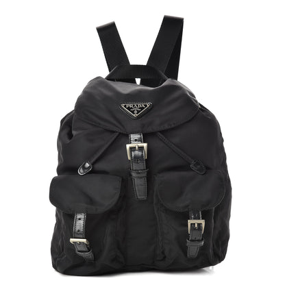 Prada Tessuto Nylon Vela Small Backpack Black 1 of 9