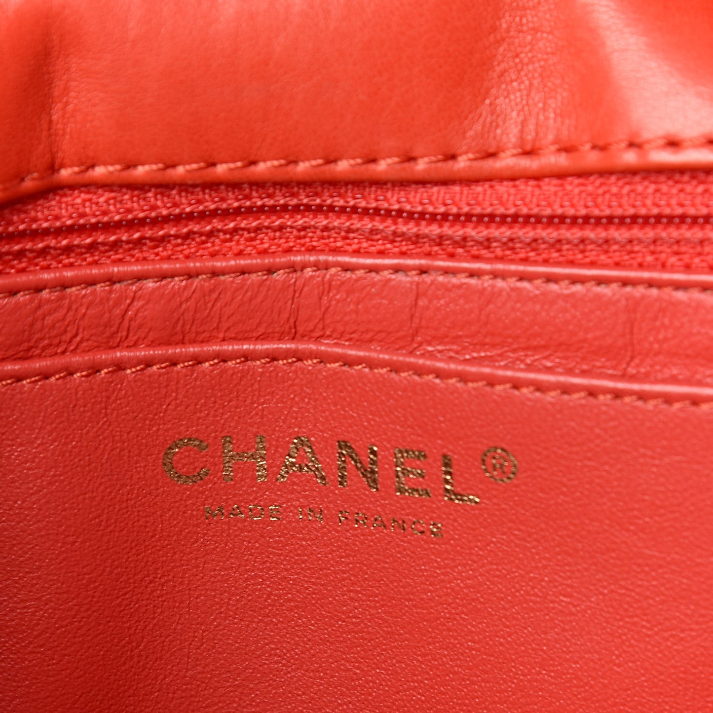 Lambskin Quilted XL Maxi Single Flap Red