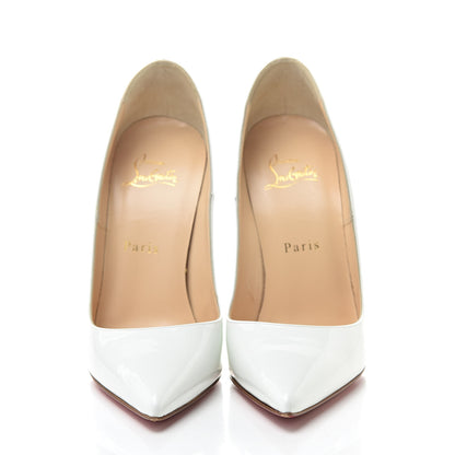 Christian Louboutin Patent So Kate 120 Pumps 37 White 2 of 13