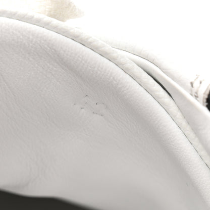 Hermes Epsom Mens Boomerang Sneakers 42 White Black 9 of 10