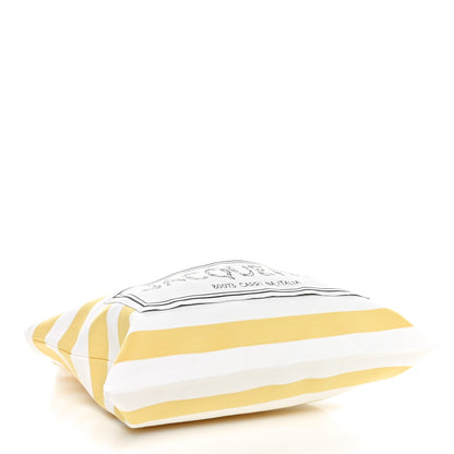 Jacquemus Jersey Le Sac Marcel Tote Yellow White 3 of 8