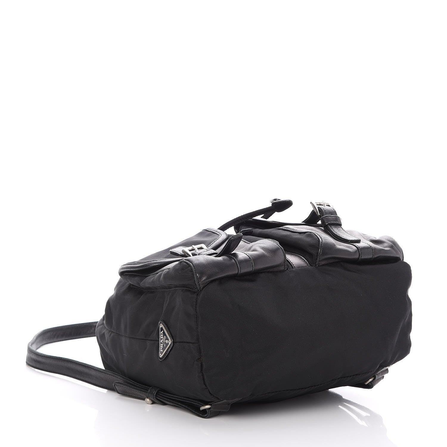 Prada Nylon Vela Small Backpack Black 4 of 7