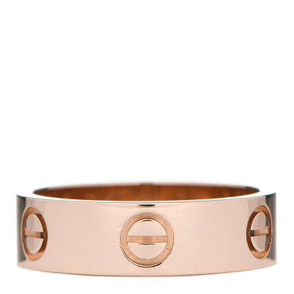 Cartier 18K Pink Gold 5.5mm LOVE Ring 54 6.75 1 of 5