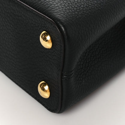 Louis Vuitton Taurillon Capucines BB Black 9 of 9