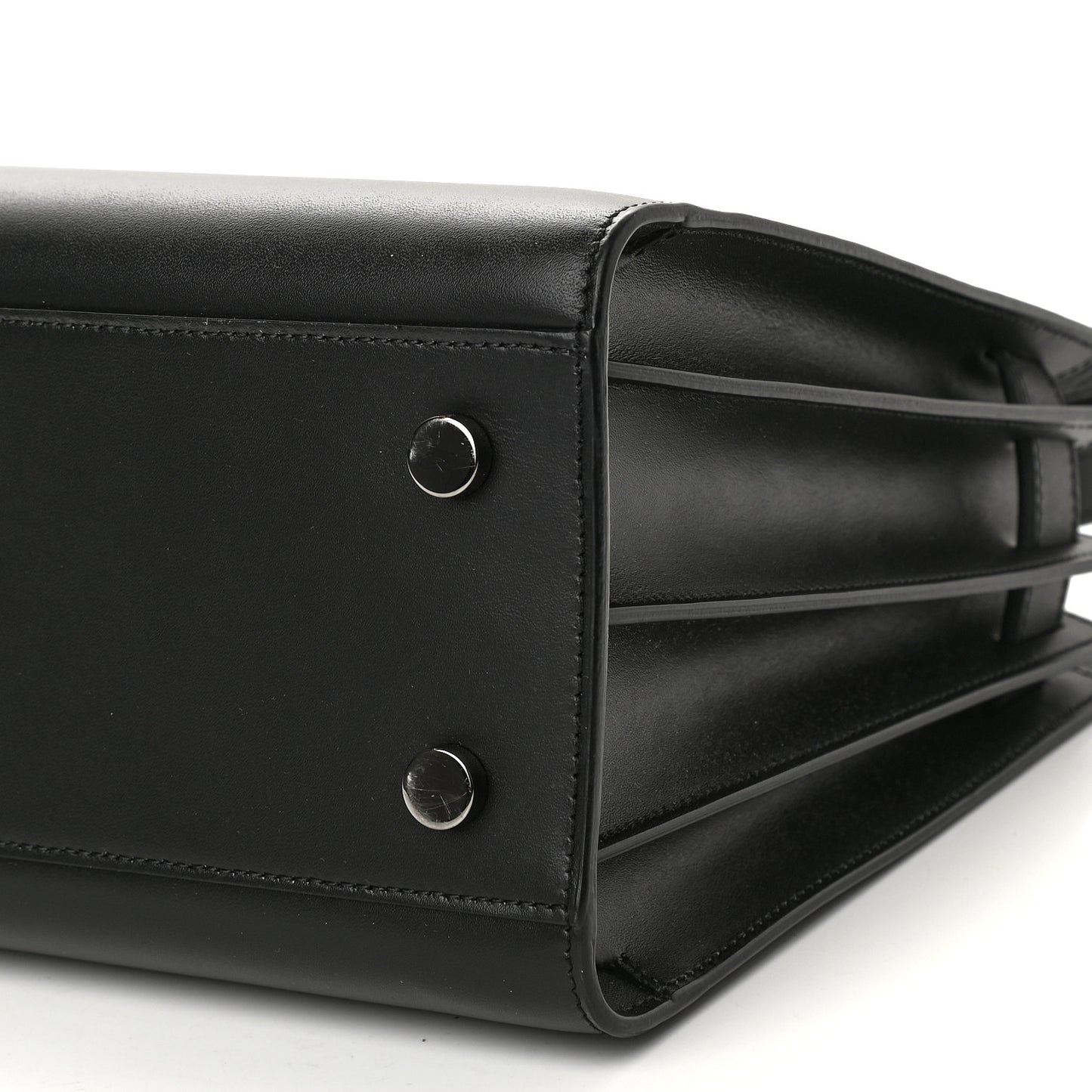 Calfskin Nano Sac De Jour Black