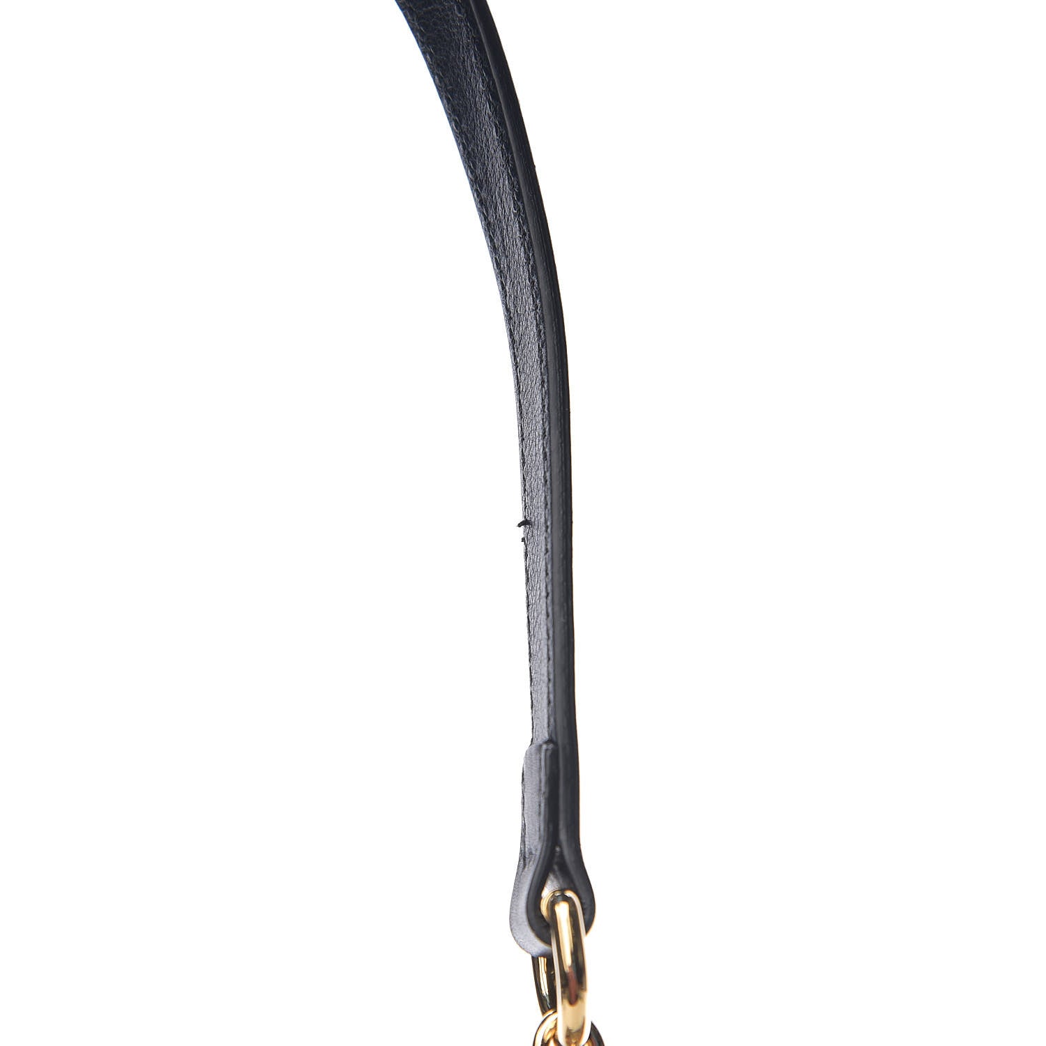 Gucci GG Supreme Monogram Small Padlock Bamboo Shoulder Bag Beige Black Cuir 7 of 10