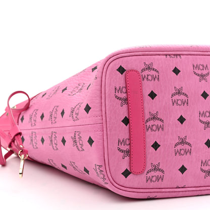 MCM Visetos Aren Tote Pink 10 of 11