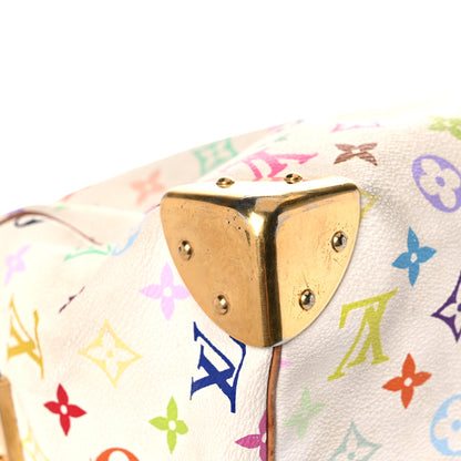 Louis Vuitton Monogram Multicolor Speedy 30 White 8 of 38