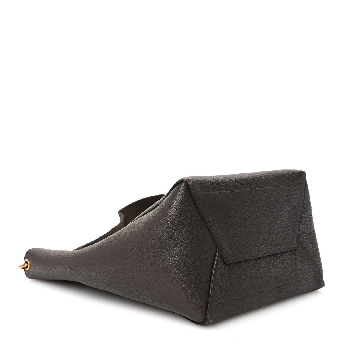 Soft Grained Calfskin Sangle Bucket Bag Ecorce