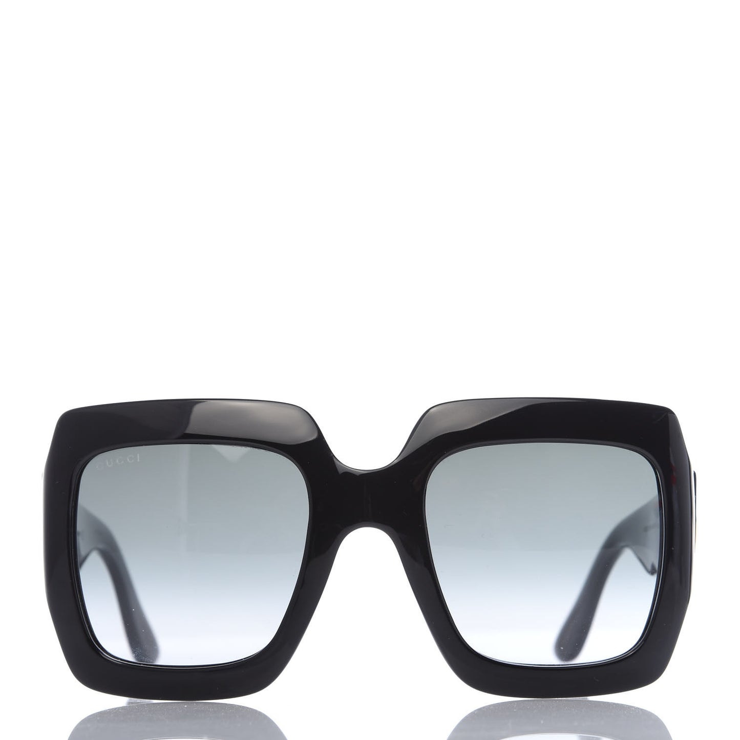 Acetate Square Frame Sunglasses GG0053S Black