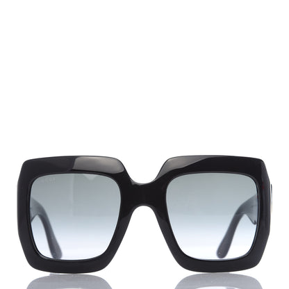 Gucci Acetate Square Frame Sunglasses GG0053S Black 2 of 8