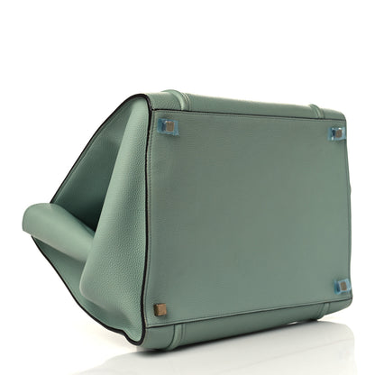 Celine Baby Grained Calfskin Medium Phantom Luggage Jade 3 of 12