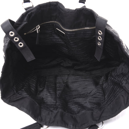Prada Nylon Tessuto Tote Black 4 of 9