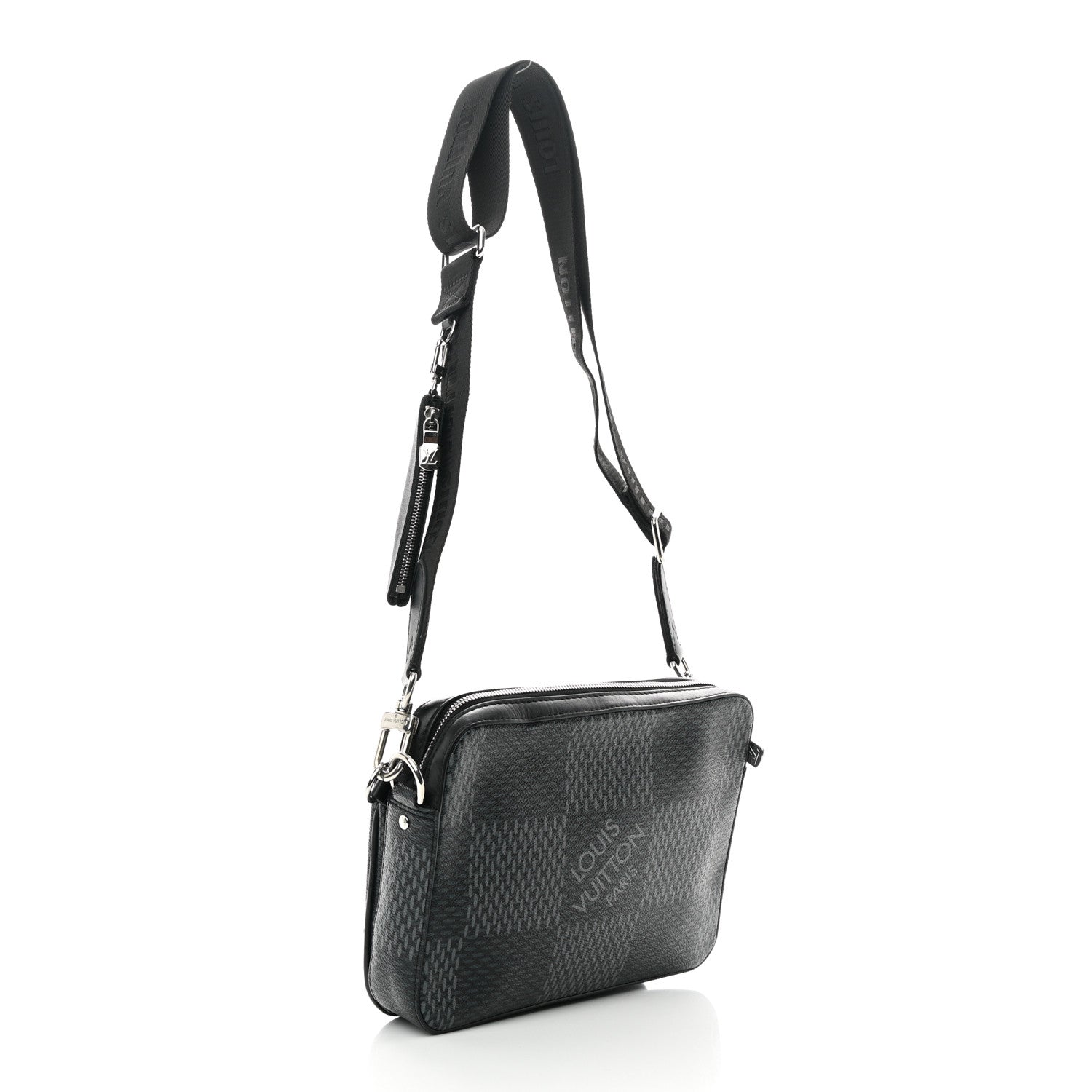 Louis Vuitton Damier Graphite 3D Trio Messenger 3 of 14