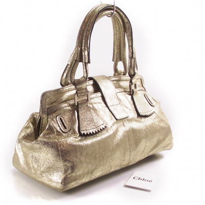 Chloe Goatskin Elvire Tote Gold 3 of 10