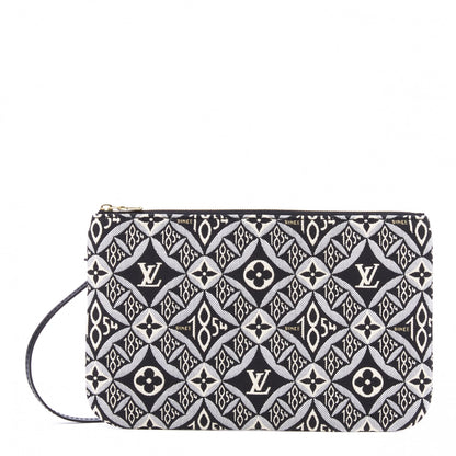 Louis Vuitton Jacquard Since 1854 Neverfull MM GM Pochette Grey 1 of 7