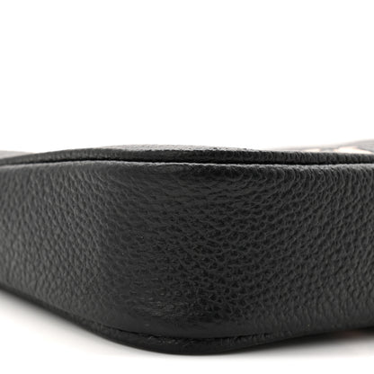 Louis Vuitton Empreinte Monogram Giant Mini Pochette Accessories Black 8 of 10