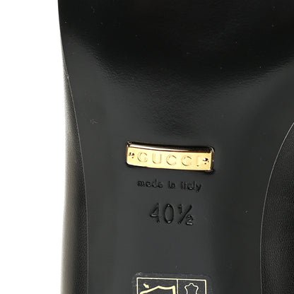 Gucci Malaga Kid Horsebit Ballet 25mm Flats 41 Black 12 of 14