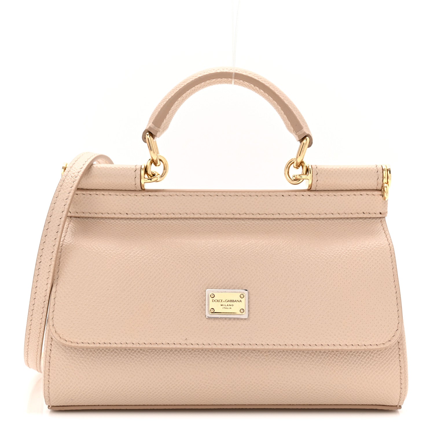 Dolce & Gabbana Dauphine Mini Miss Sicily Bag Beige 1 of 10