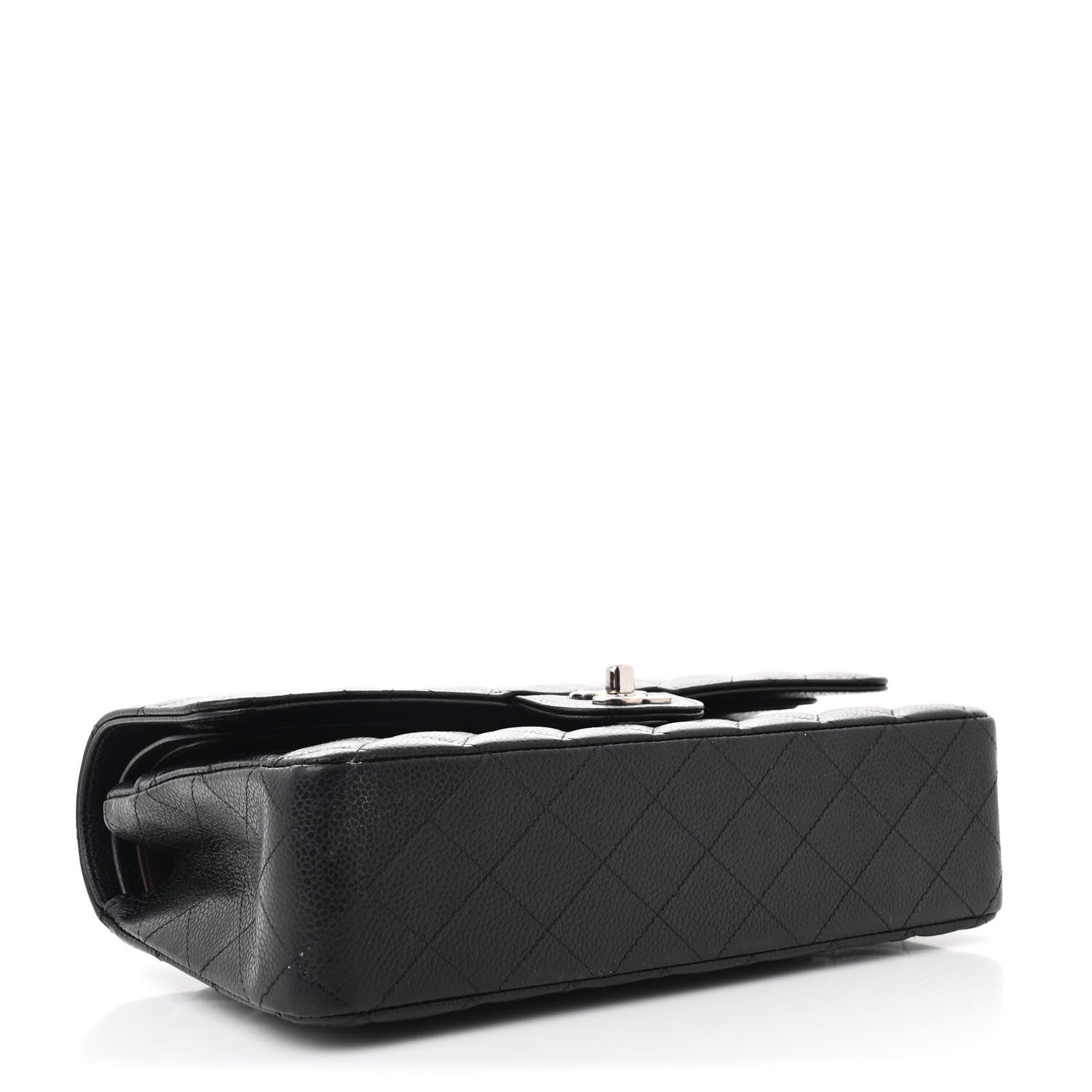 Chanel Caviar Quilted Medium Double Flap Black 4 of 10