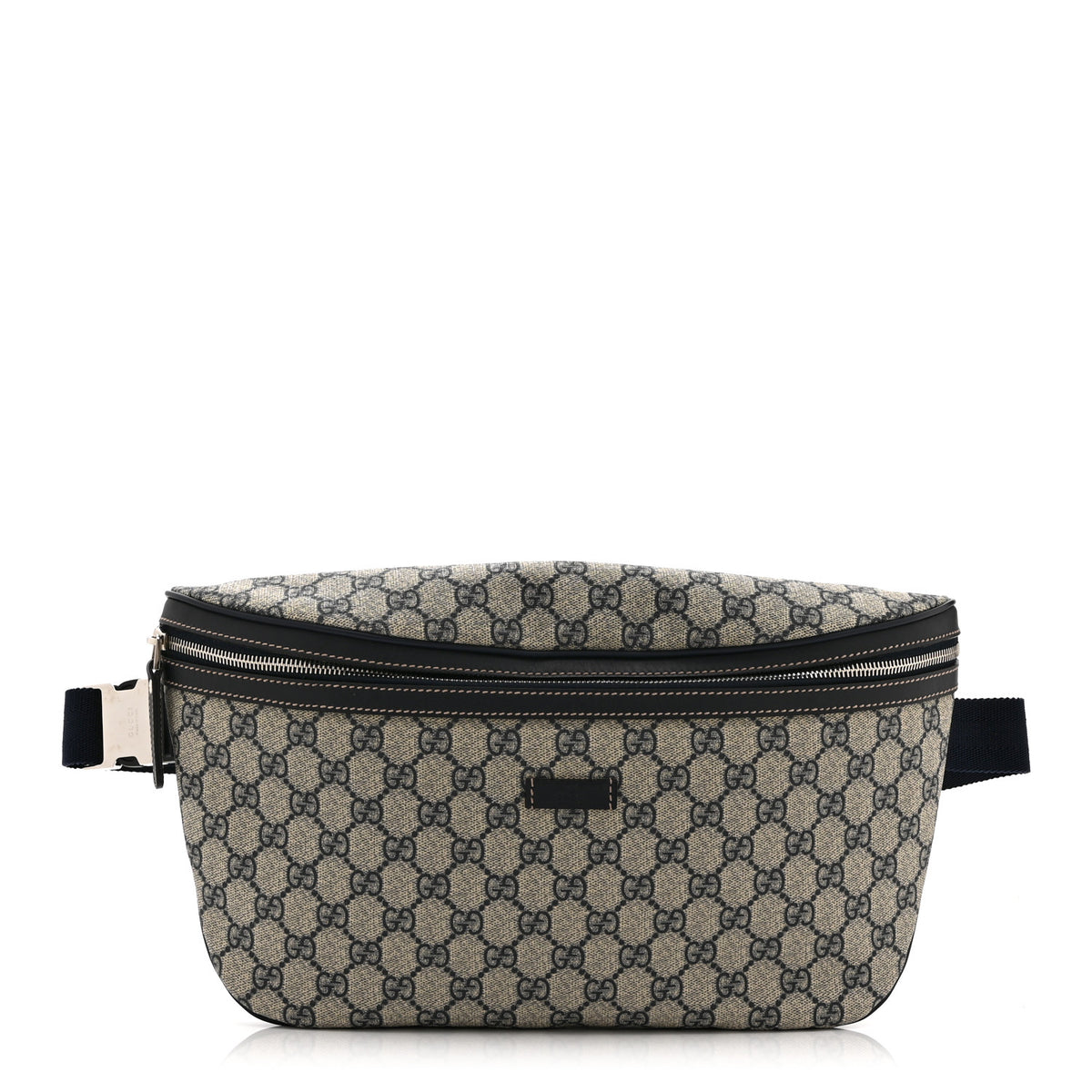 GG Plus Monogram Belt Bag Navy