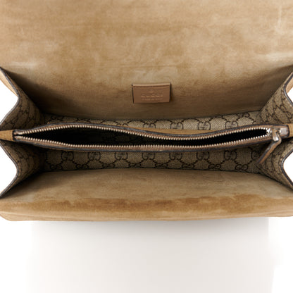 Gucci GG Supreme Monogram Small Dionysus Shoulder Bag Taupe 5 of 12