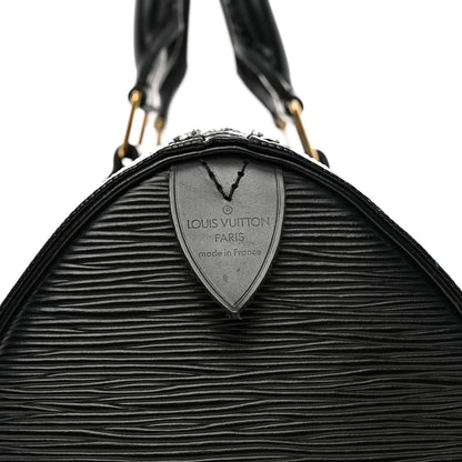 Louis Vuitton Epi Speedy 25 Black 8 of 14