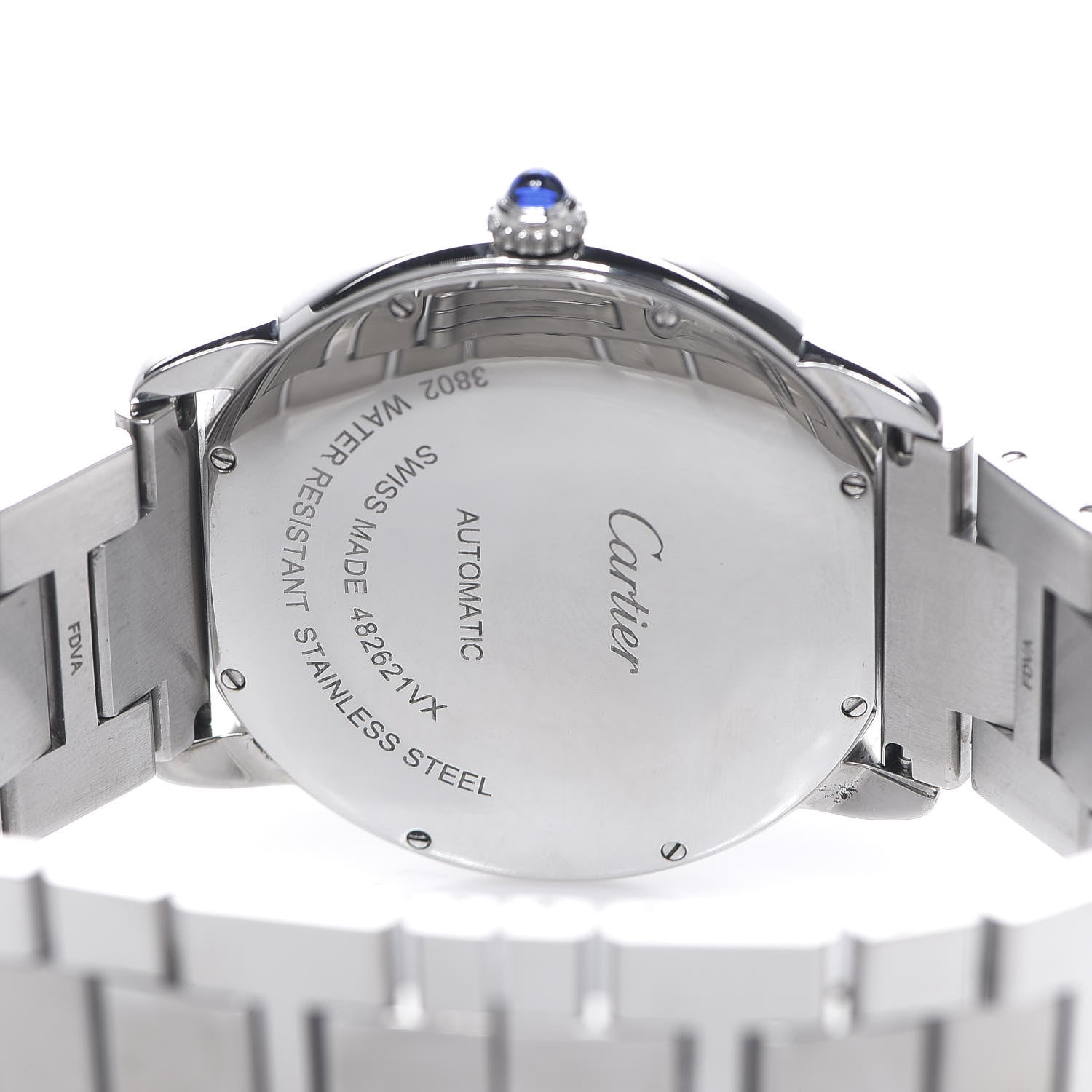 Cartier Stainless Steel 42mm Ronde Solo Automatic Watch 4 of 6