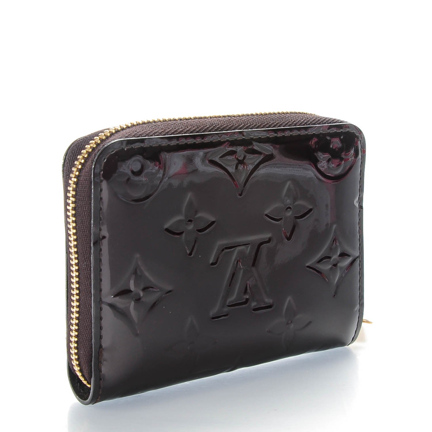 Louis Vuitton Vernis Zippy Coin Purse Amarante 4 of 14