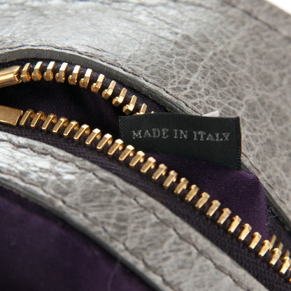 Miu Miu Vitello Lux Gathered Tote Nube 7 of 7
