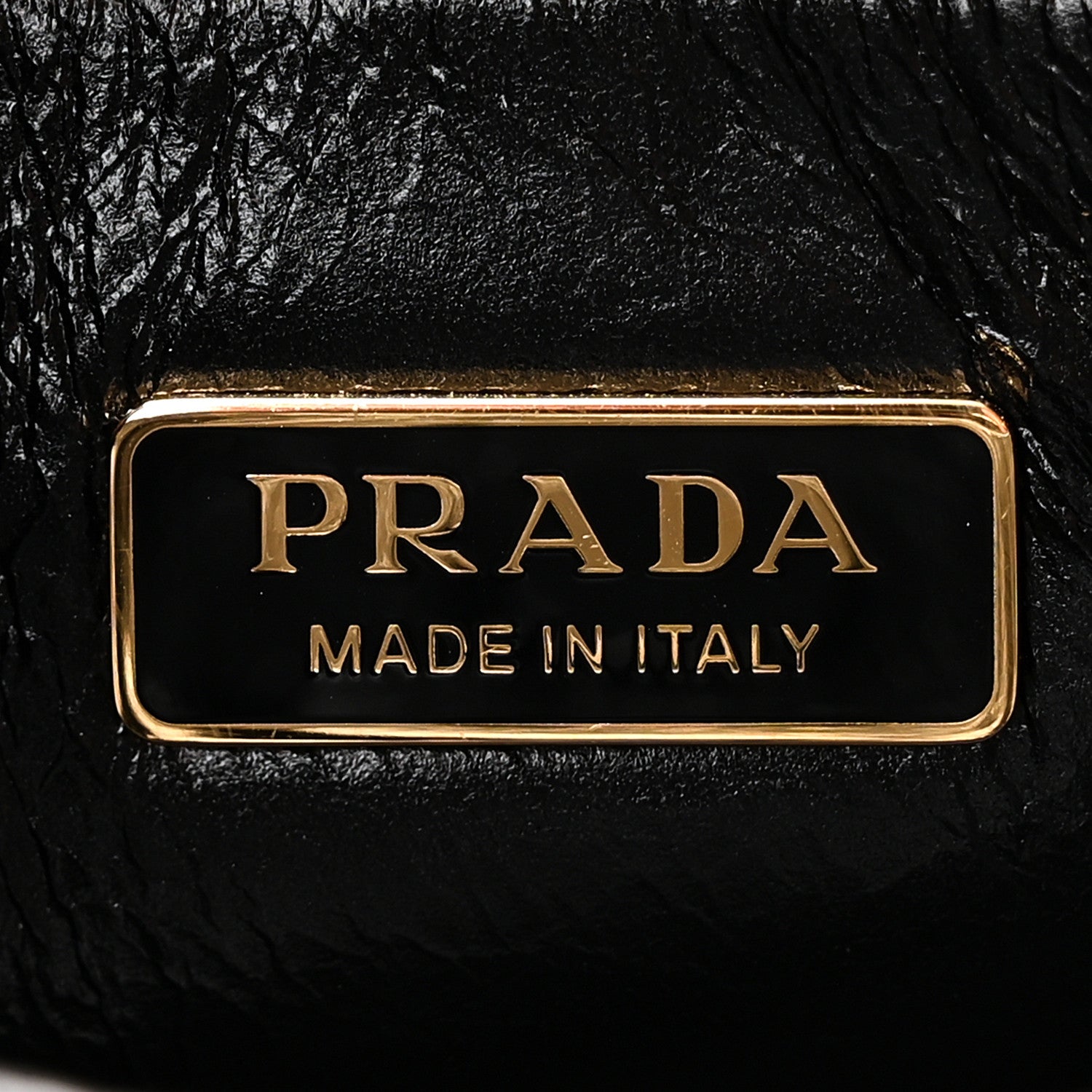Prada Soft Lux Calfskin Mini Bonnie Black 6 of 9