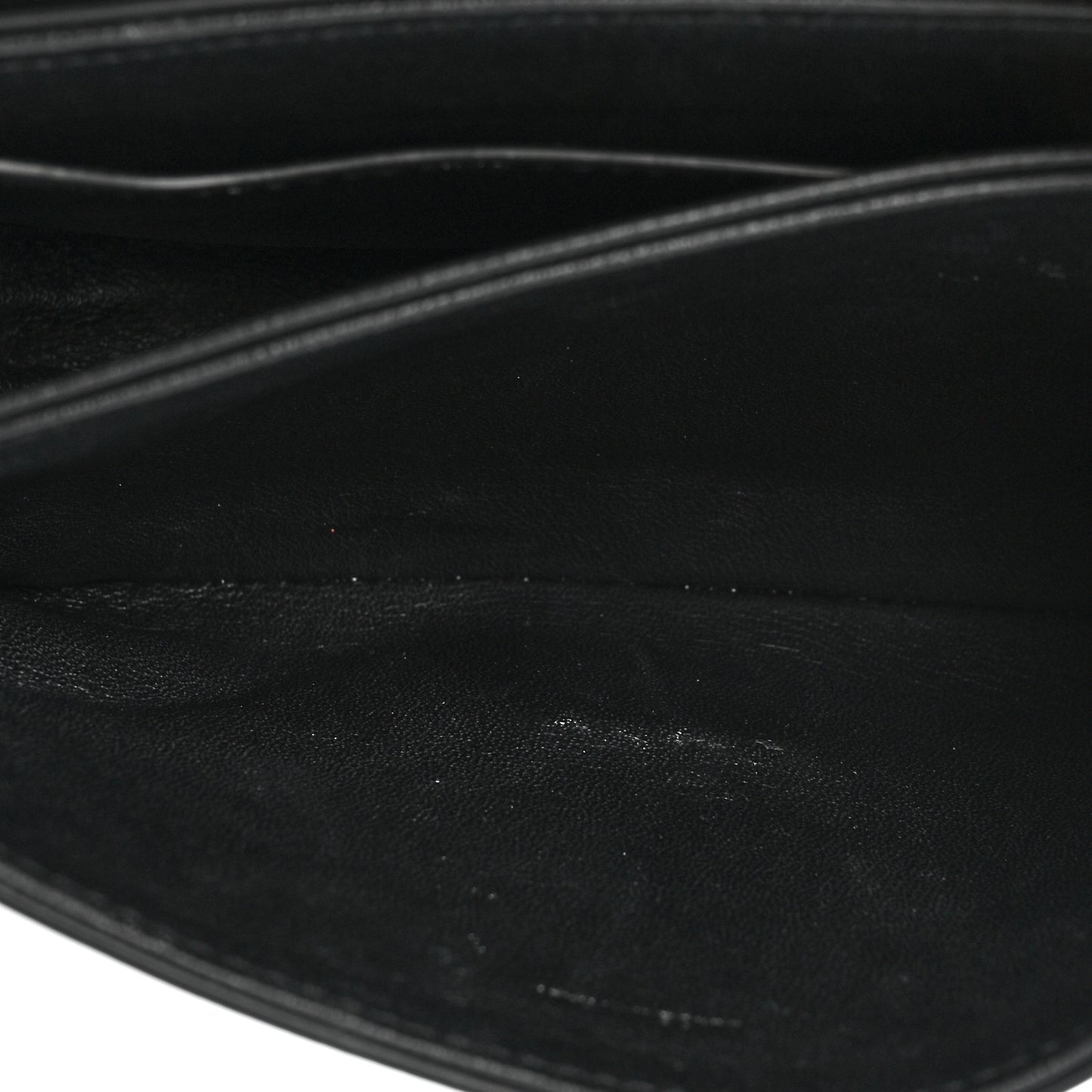 Shiny Calfskin Small Pampille C Bag Black