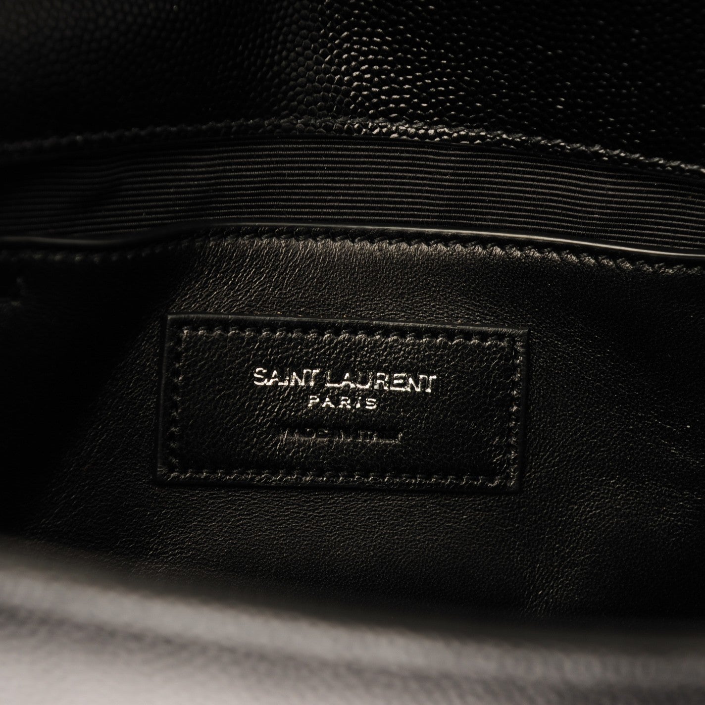 Grain De Poudre Medium Star Monogram Kate Satchel Black