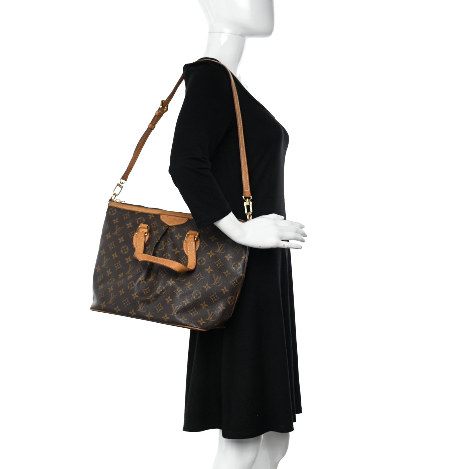 Louis Vuitton Monogram Palermo PM 2 of 25