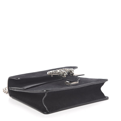 Gucci Suede Mini Dionysus Shoulder Bag Black 4 of 9