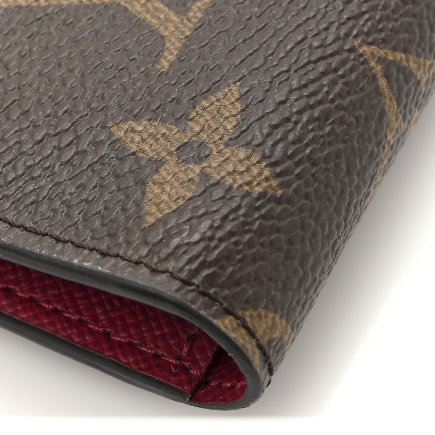 Monogram Adele Compact Wallet Fuchsia