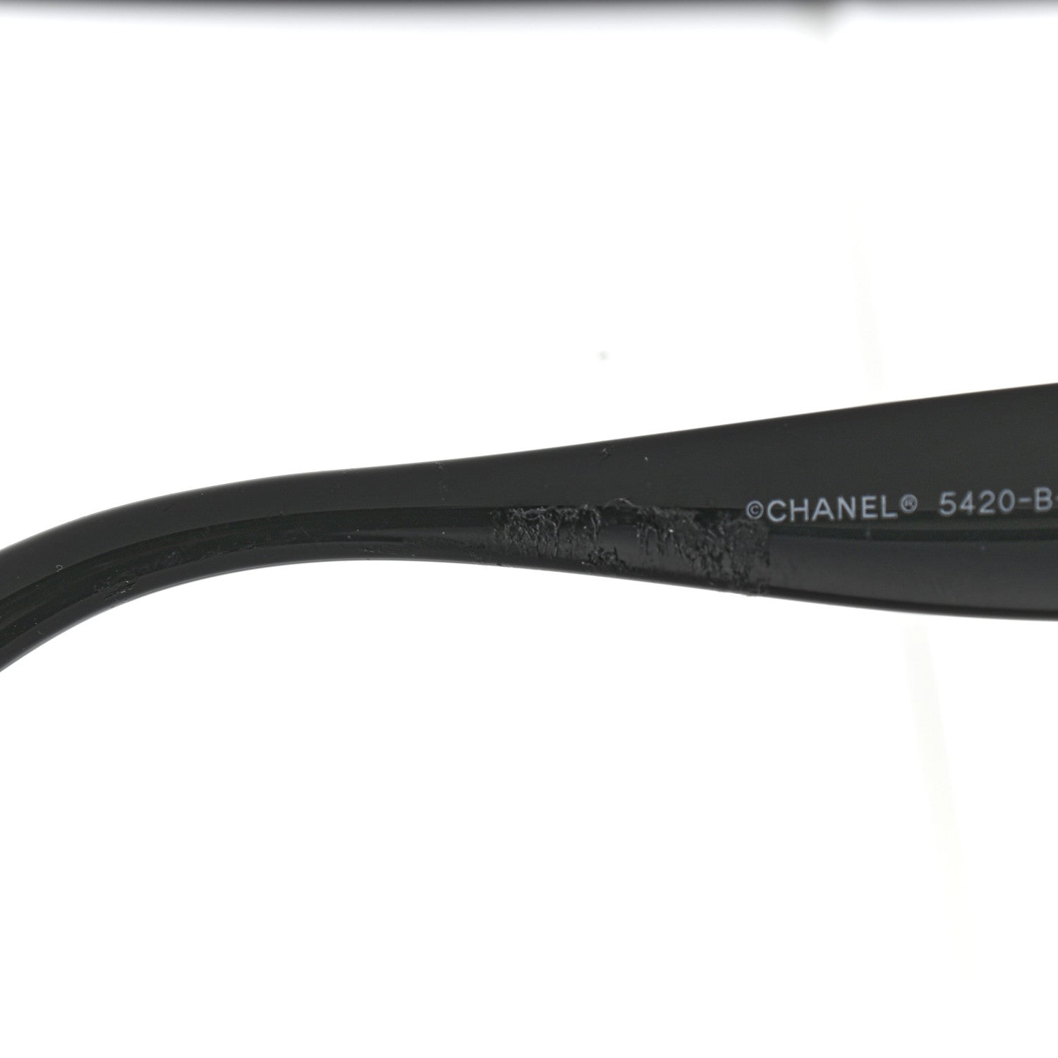 Chanel Crystal CC Sunglasses 5420-B Black 8 of 9