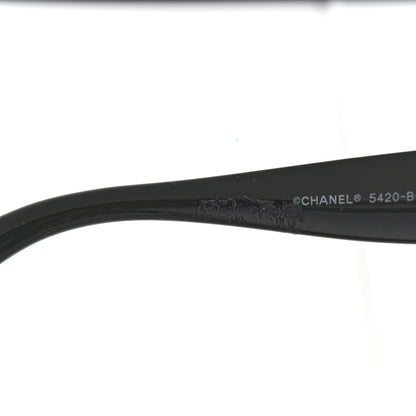 Chanel Crystal CC Sunglasses 5420-B Black 8 of 9