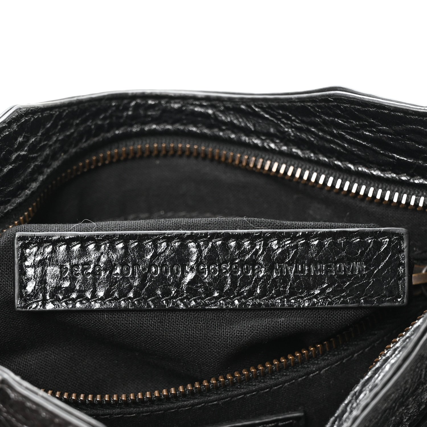 Balenciaga Agneau Arena Classic Hardware Le City Mini Black 7 of 11
