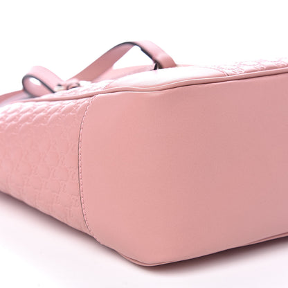 Gucci Microguccissima Small Bree Tote Soft Pink 8 of 9
