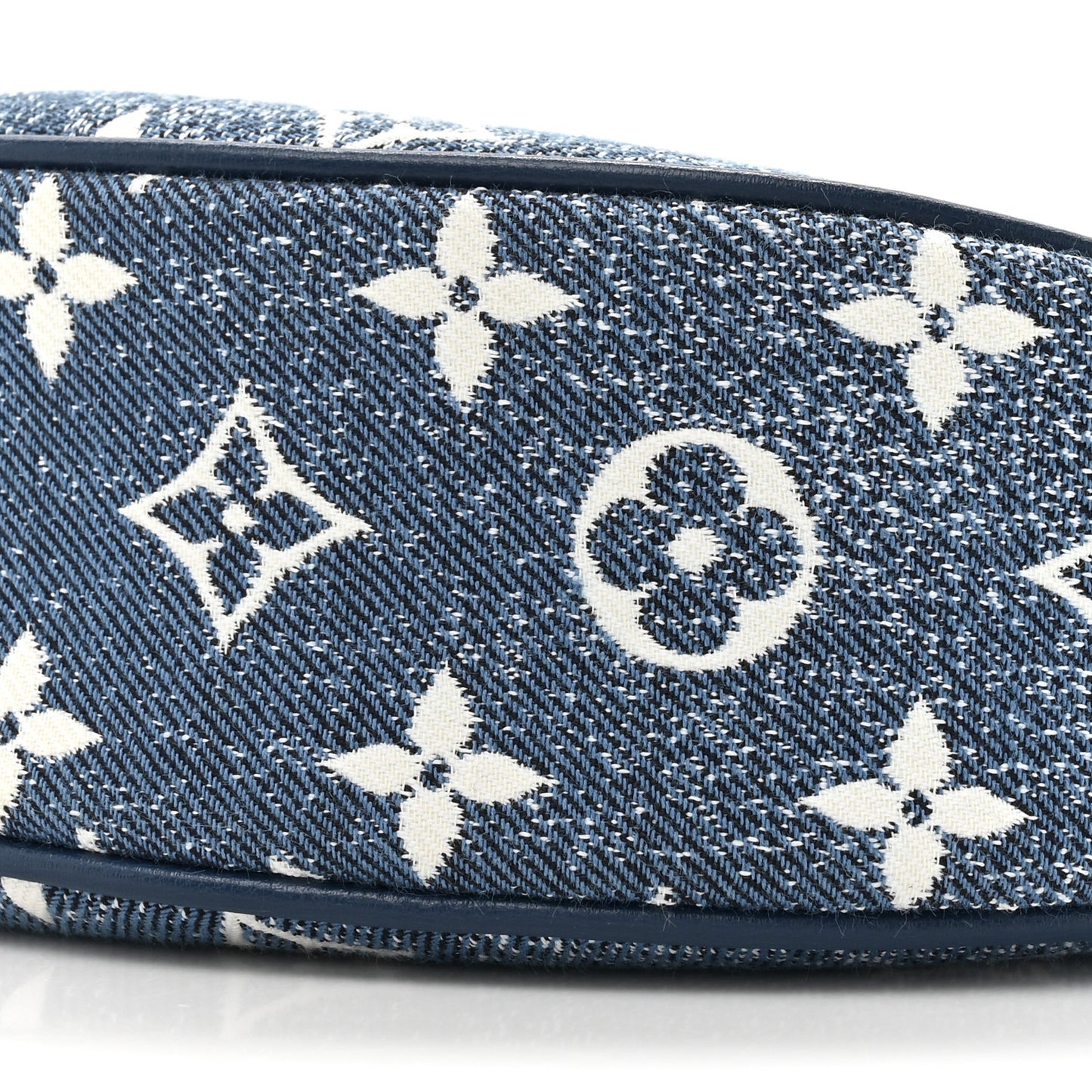 Monogram Jacquard Denim Loop Bleu