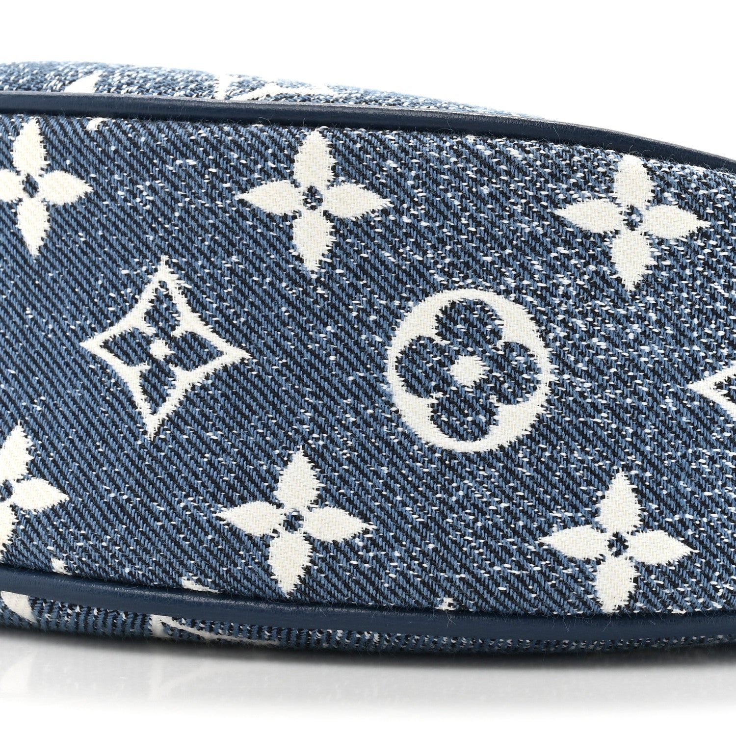 Louis Vuitton Monogram Jacquard Denim Loop Bleu 8 of 9