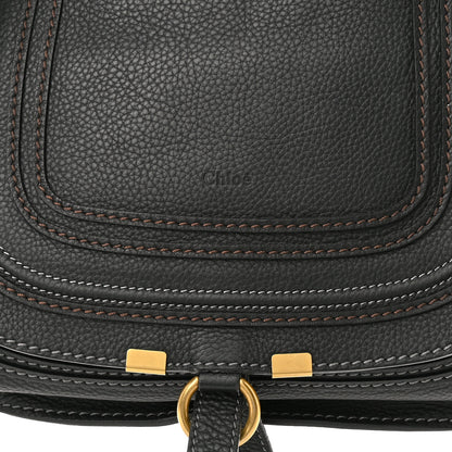 Chloe Calfskin Medium Marcie Satchel Black 8 of 10