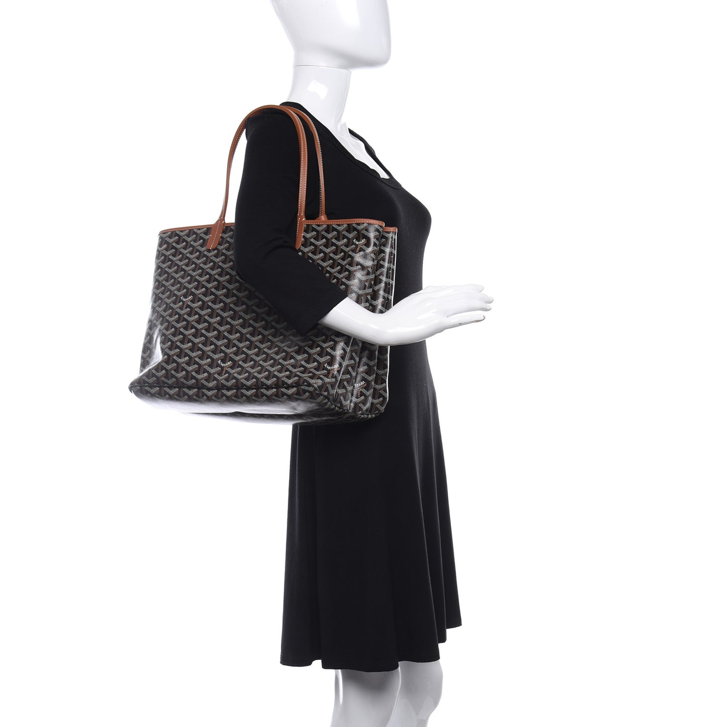 Goyardine Isabella Black Gold