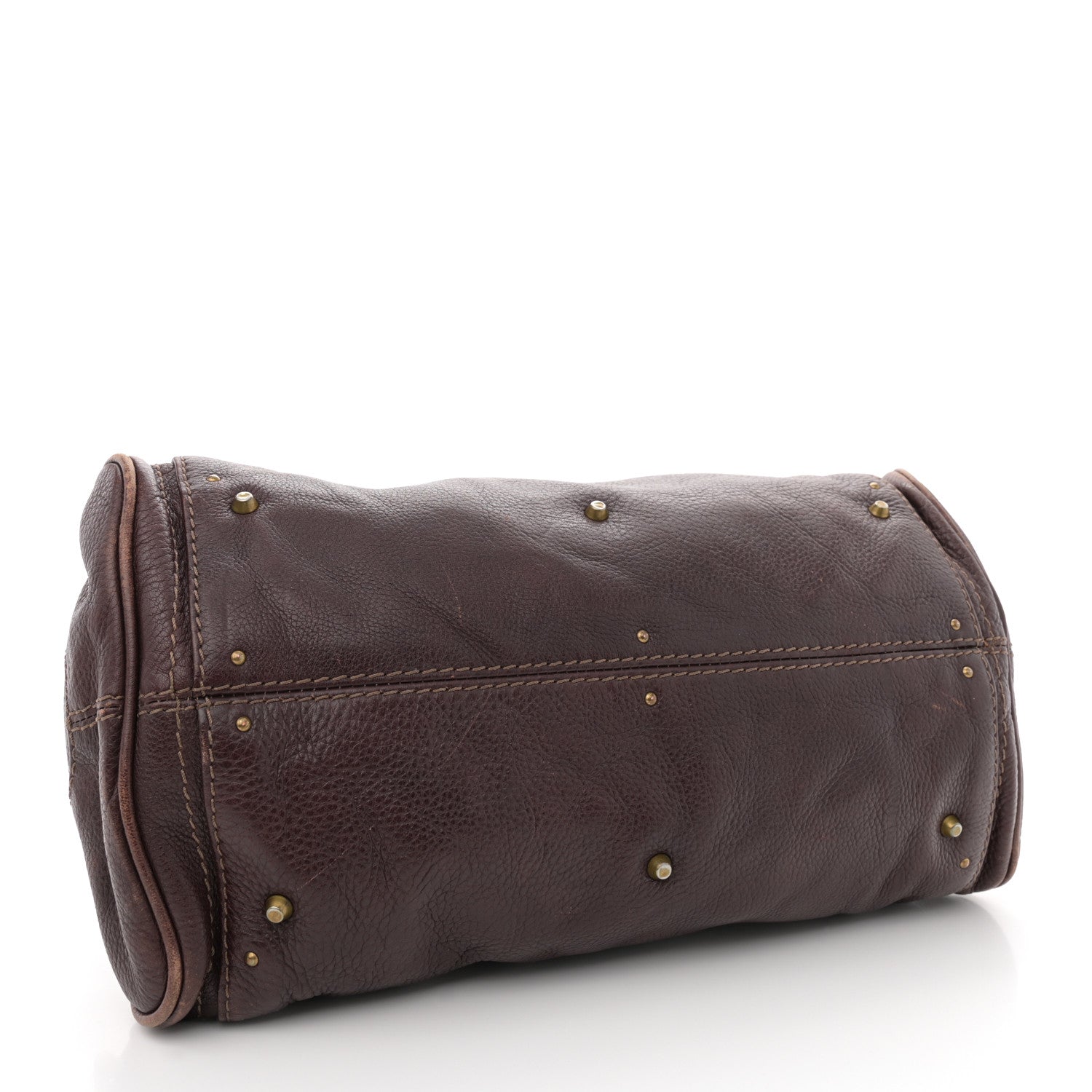 Chloe Calfskin Medium Paddington Satchel Chocolate 4 of 18